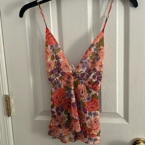 Floral top by Astr the label